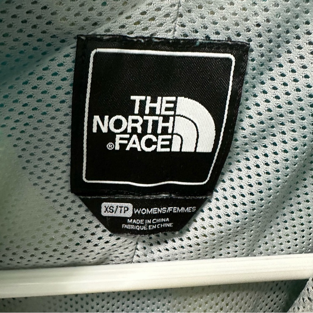 The North Face colorful plaid checker wind breaker jacket women’s XS - Picture 3 of 12